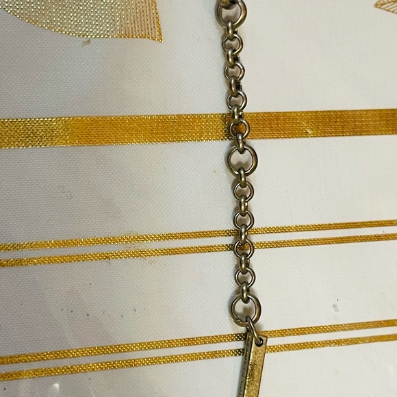 VTG Kenneth Cole Brown Glass Beaded Necklace Multi-Chain Adjustable 16-18” - Picture 5 of 8